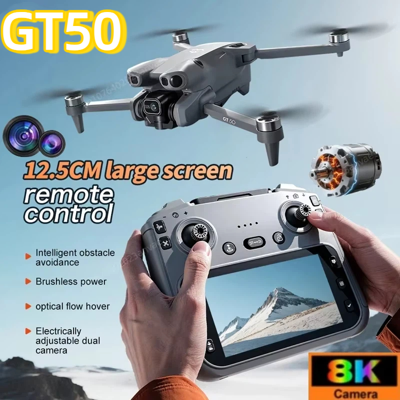GT50 RC Drone 8K HD Aerial Pho - Drone Gps Rc Tt36 reseña y precio