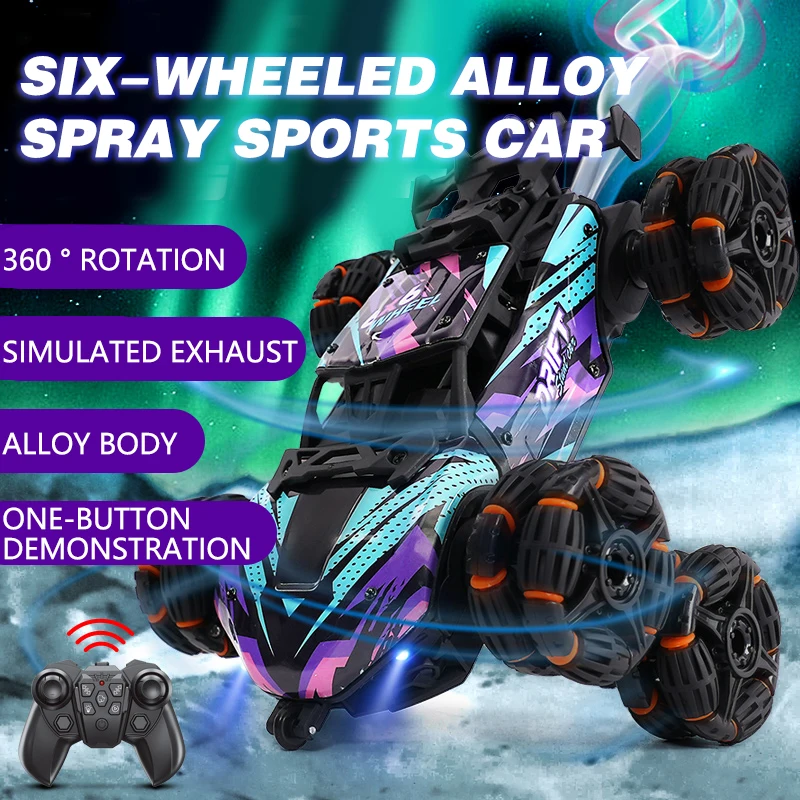 Six Wheels Dual RC Car Toy Spr - Drone Carrera Rc reseña y precio