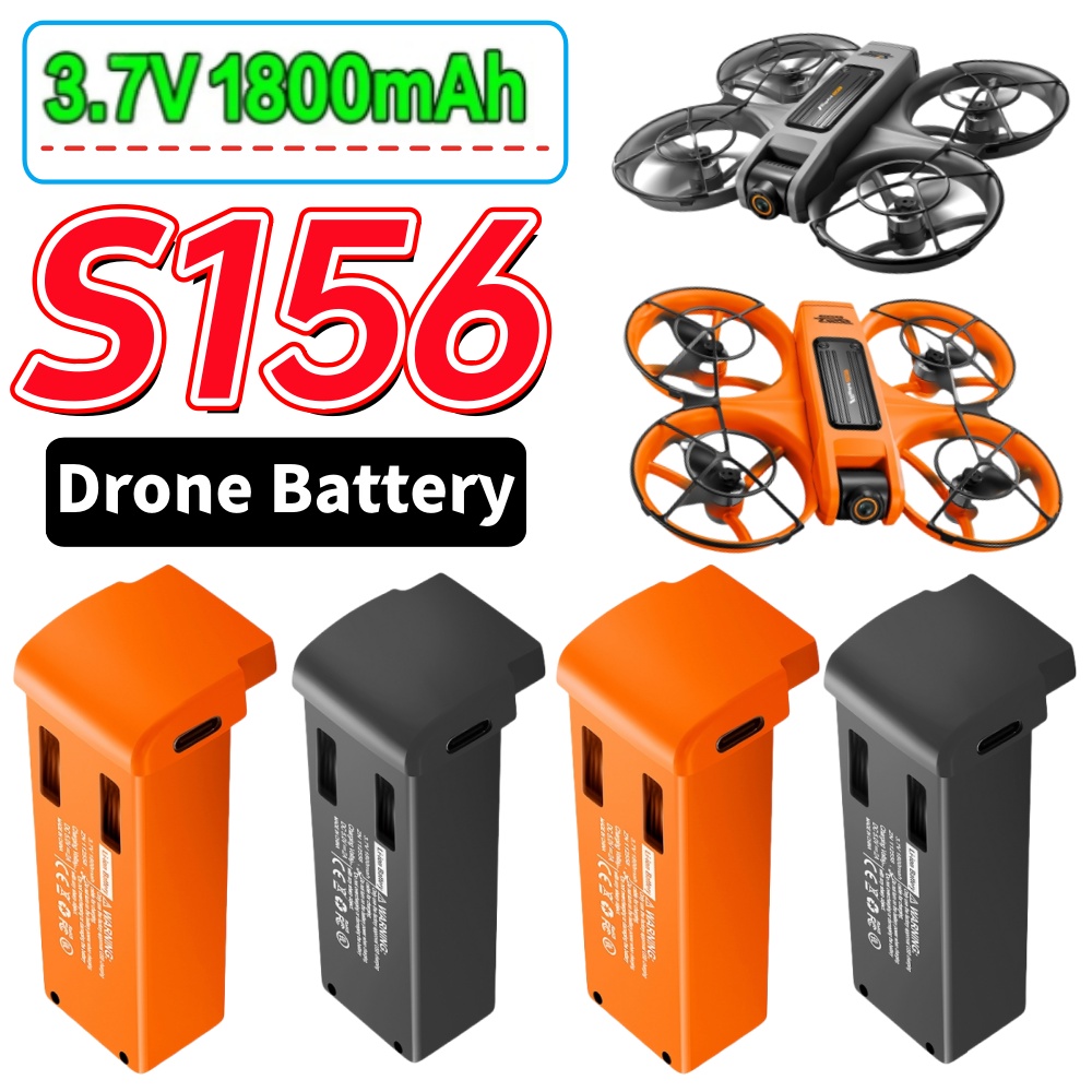 S156 3.7V 1800mAh Drone Batter - Drone Rc S156 reseña y precio