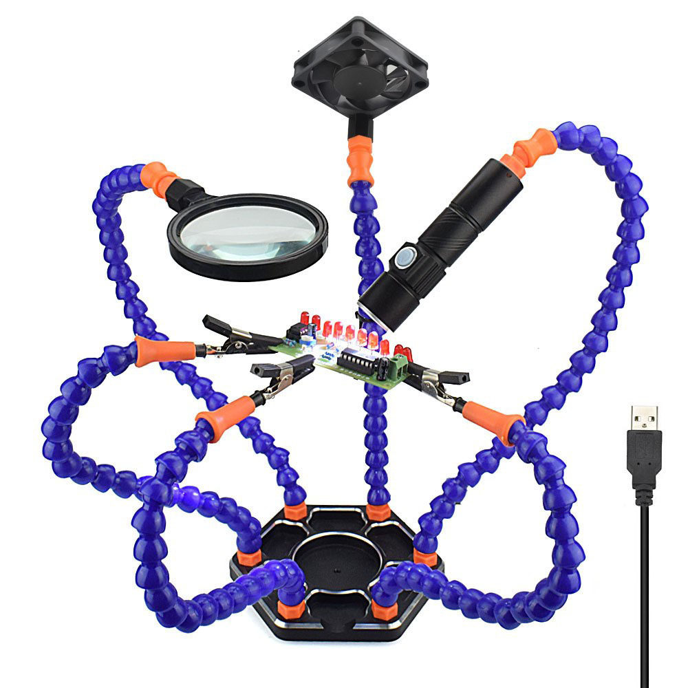6-Claw Aluminum Alloy Welding  - Drone Rc Flight Controller reseña y precio