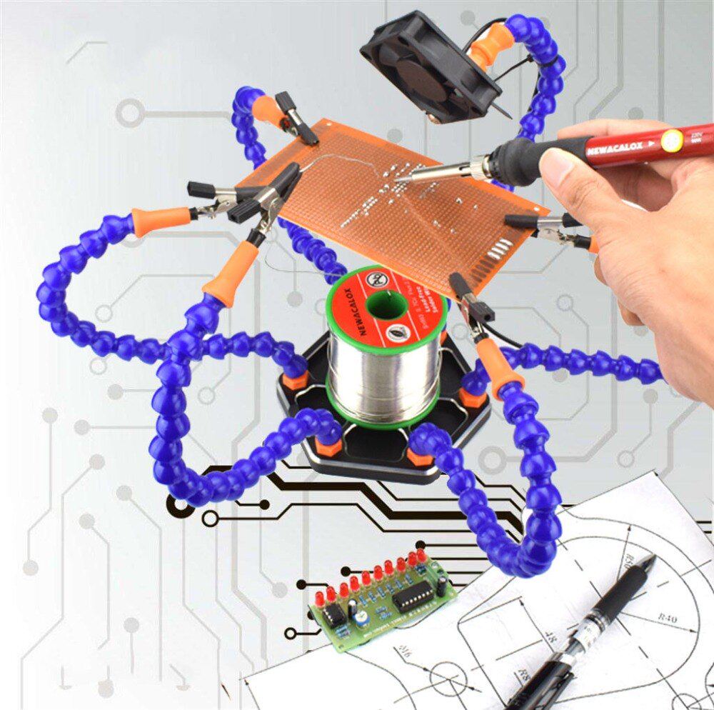 6-Claw Aluminum Alloy Welding  - Drone Rc Flight Controller reseña y precio