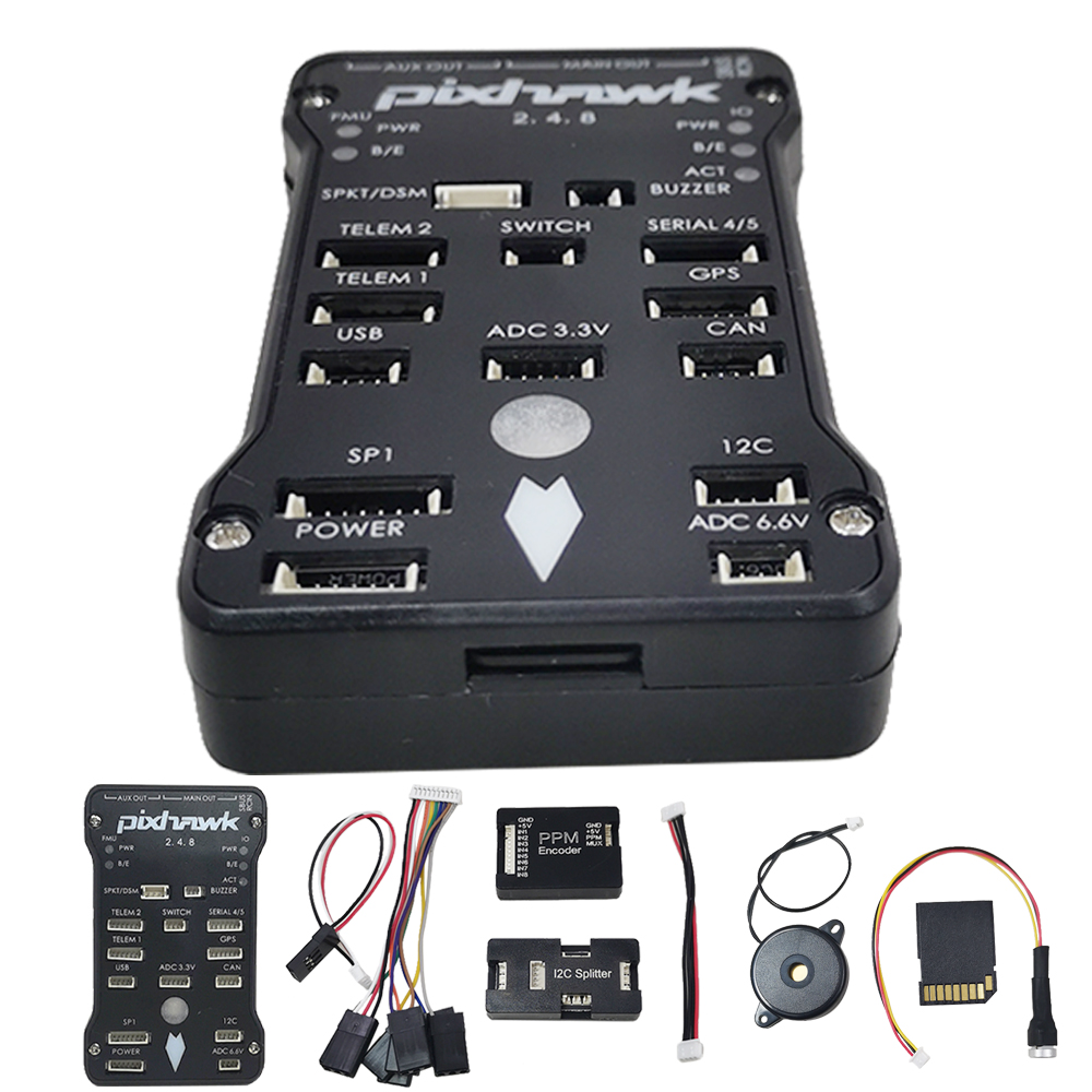 Pixhawk PX4 PIX 2.4.8 32 Bit F - Drone Rc Flight Controller reseña y precio