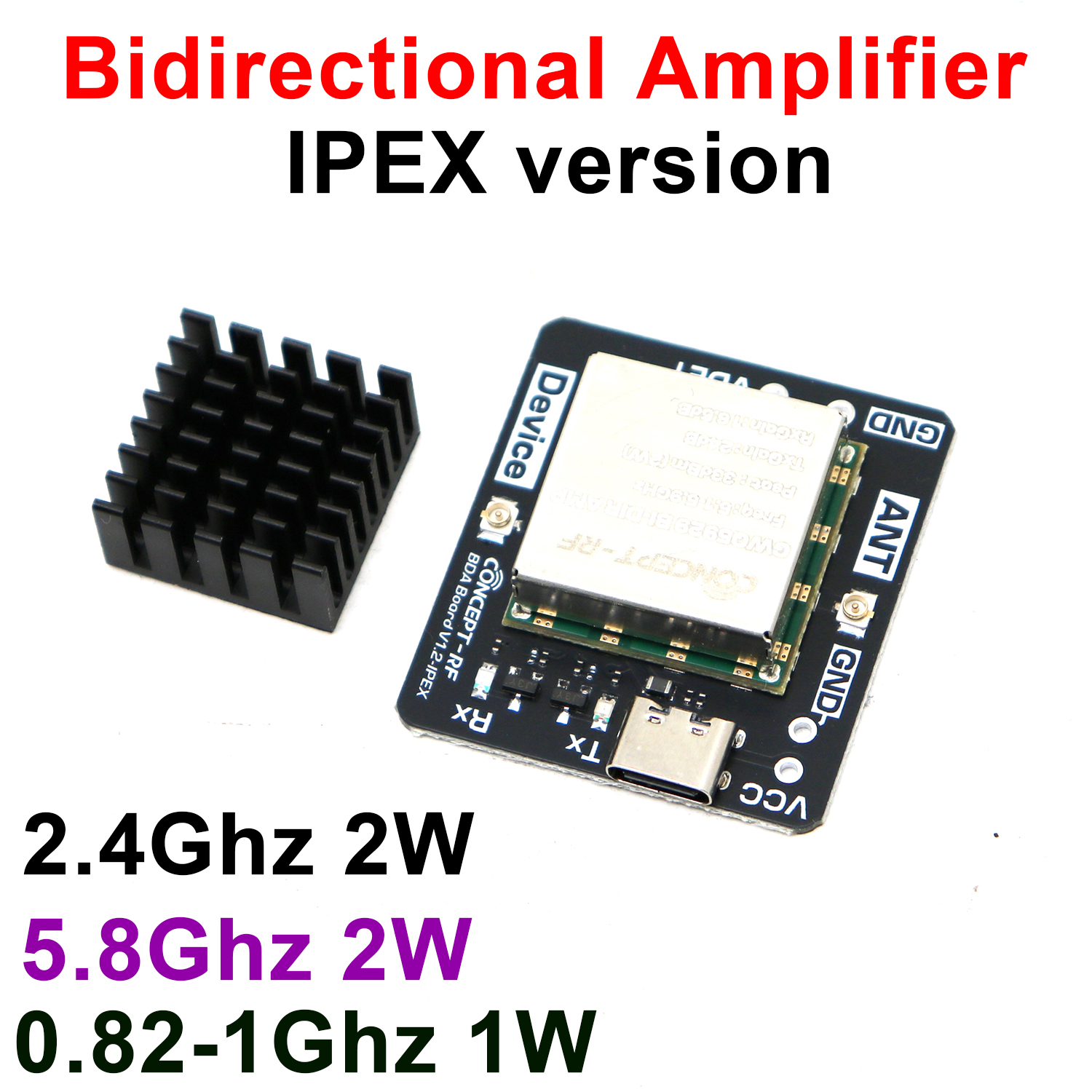 IPEX 915M 2.4G 5.8G Bidirectio - Drone Two Rc Way reseña y precio