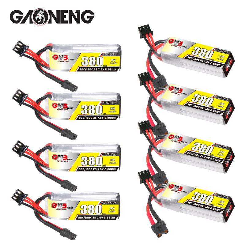 GNB 2S 7.6V 380mAh 90C/180C Li - Drone Carrera Rc reseña y precio