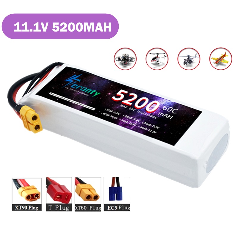 TERANTY  3S  5200MAH 60C batte - Drone Avion Rc reseña y precio