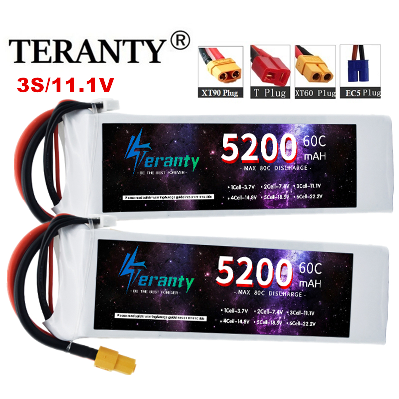 TERANTY  3S  5200MAH 60C batte - Drone Avion Rc reseña y precio