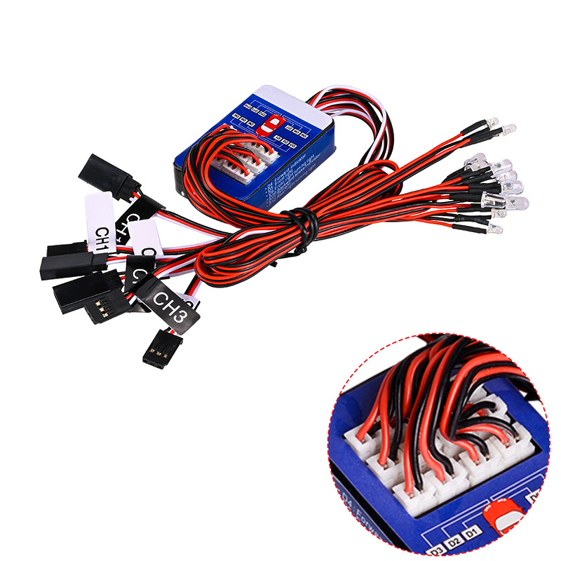 Rc 12 LED Lighting System Kit  - Rc Drift Car Kit reseña y precio