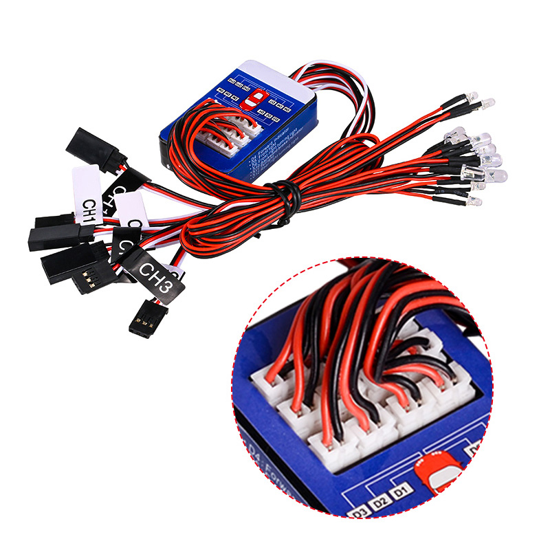 Rc 12 LED Lighting System Kit  - Rc Drift Car Kit reseña y precio