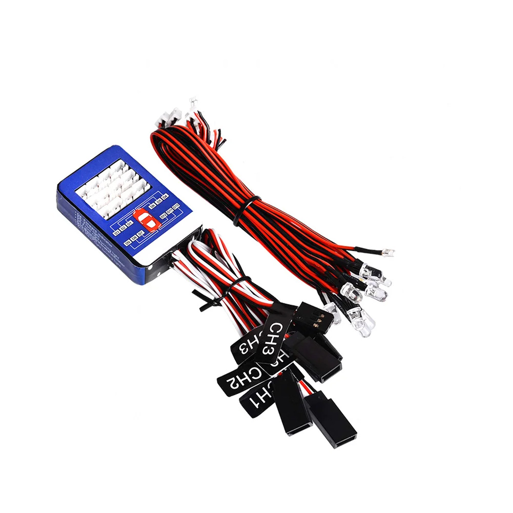 Rc 12 LED Lighting System Kit  - Rc Drift Car Kit reseña y precio