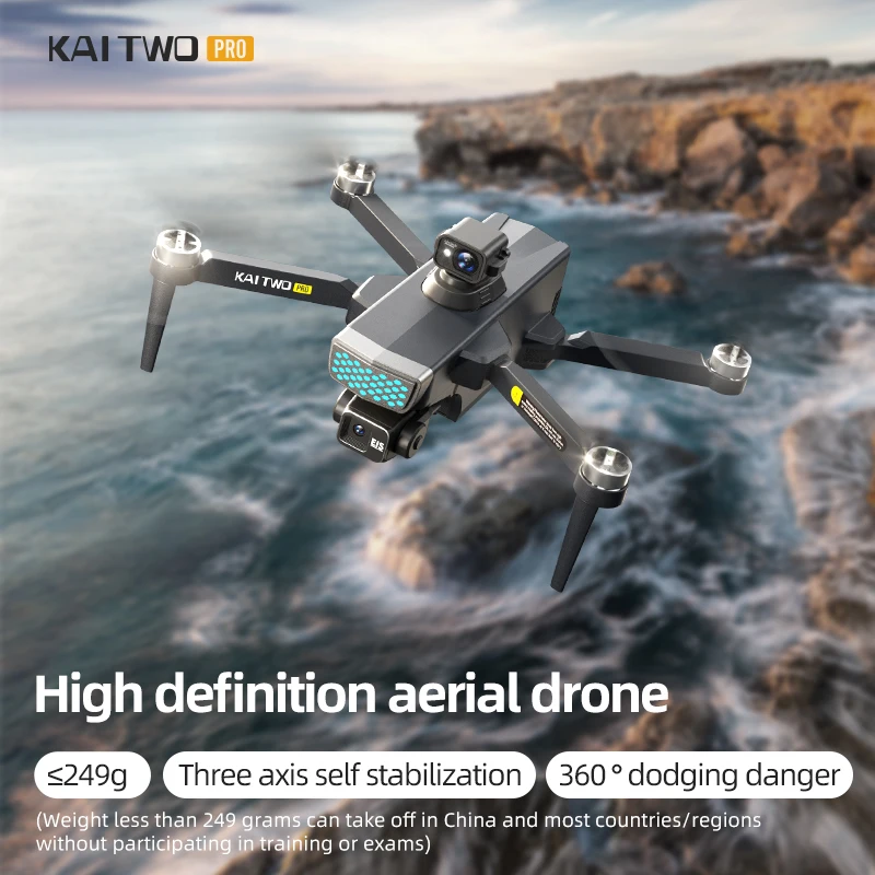 KAI TWO Pro Drone Drone 4K HD  - Drone Two Rc Way reseña y precio