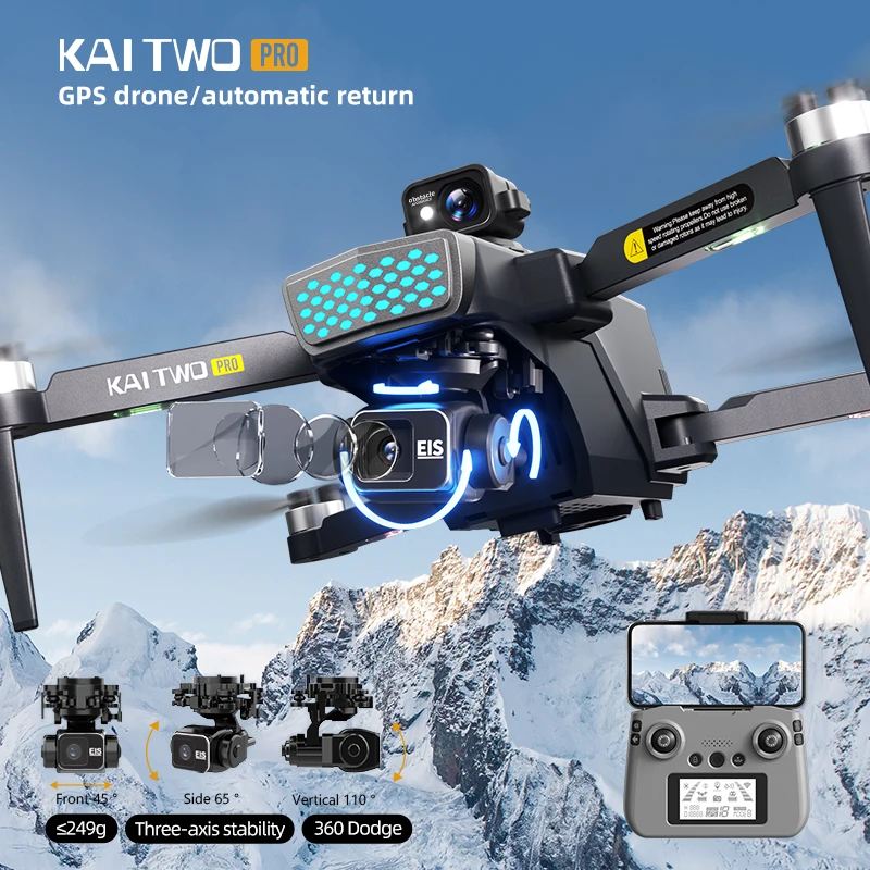 KAI TWO Pro Drone Drone 4K HD  - Drone Two Rc Way reseña y precio