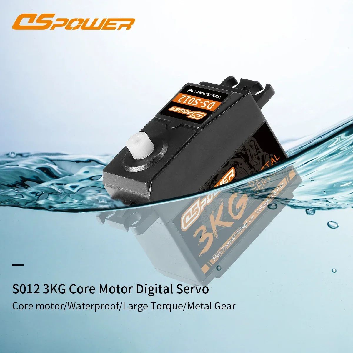 DSpower 3KG Plastic Gear Water - Drone Rc Jet reseña y precio