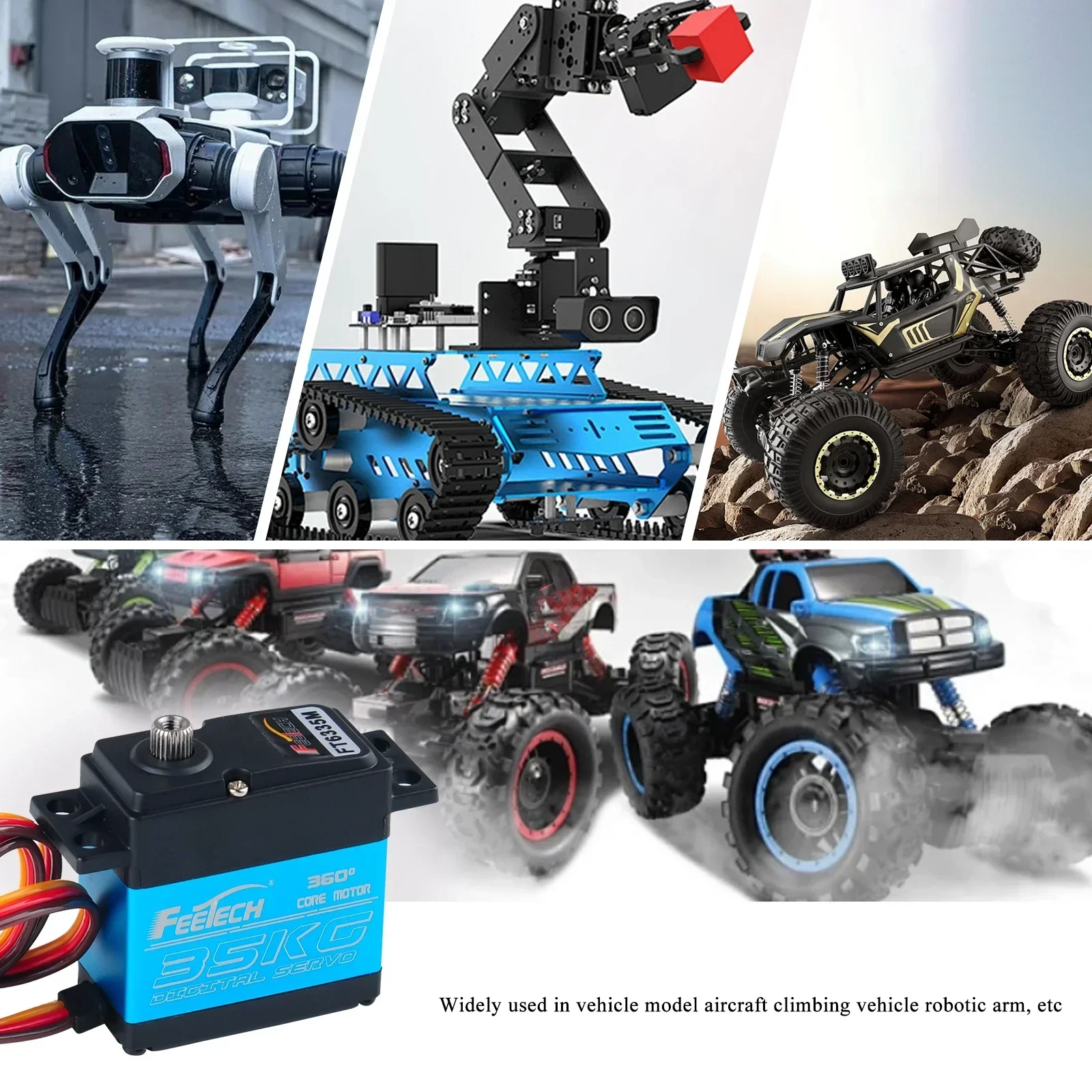 Feetech FT6335M Digital RC Ser - Drone Rc Jet reseña y precio