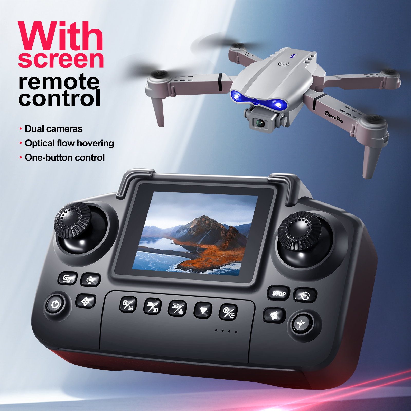 2025 New E88 E99 Upgraded Dron - Drone E88Pro Rc 4K reseña y precio