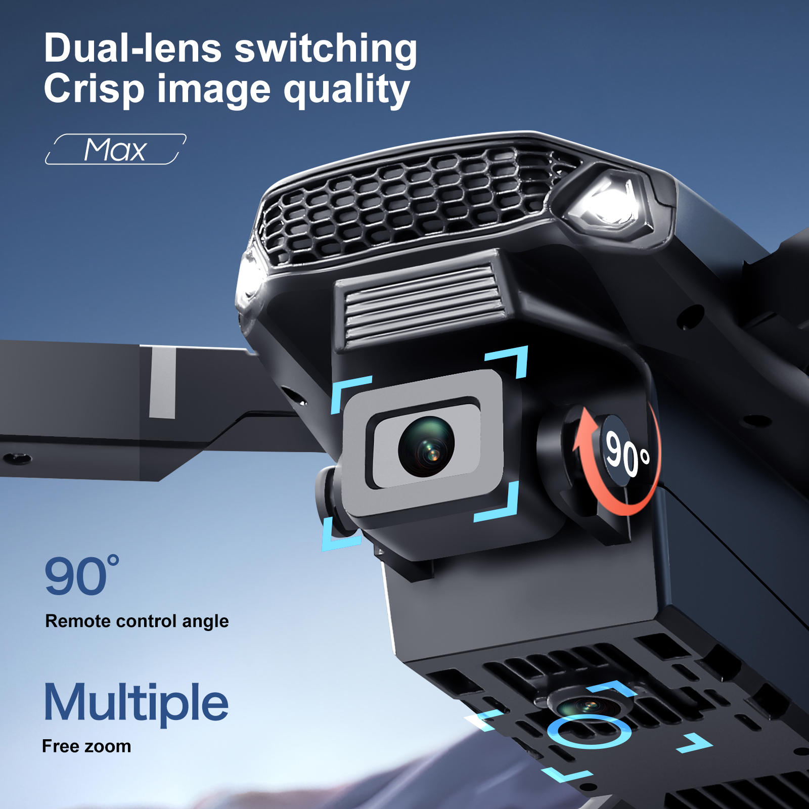 2025 New E88 E99 Upgraded Dron - Drone E88Pro Rc 4K reseña y precio