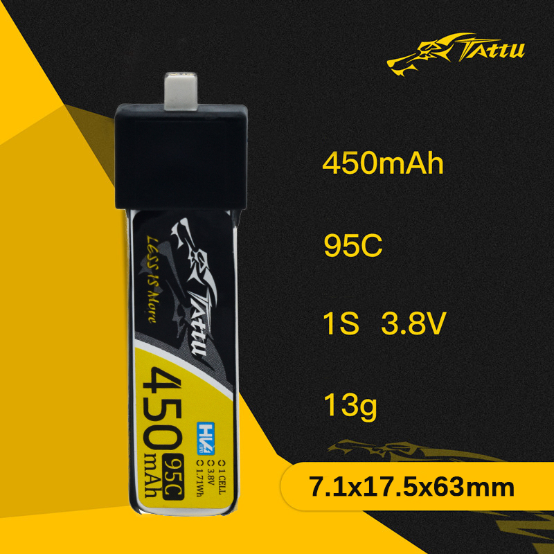 3Pcs NEW TATTU 450/500/550mAh  - Drone Carrera Rc reseña y precio