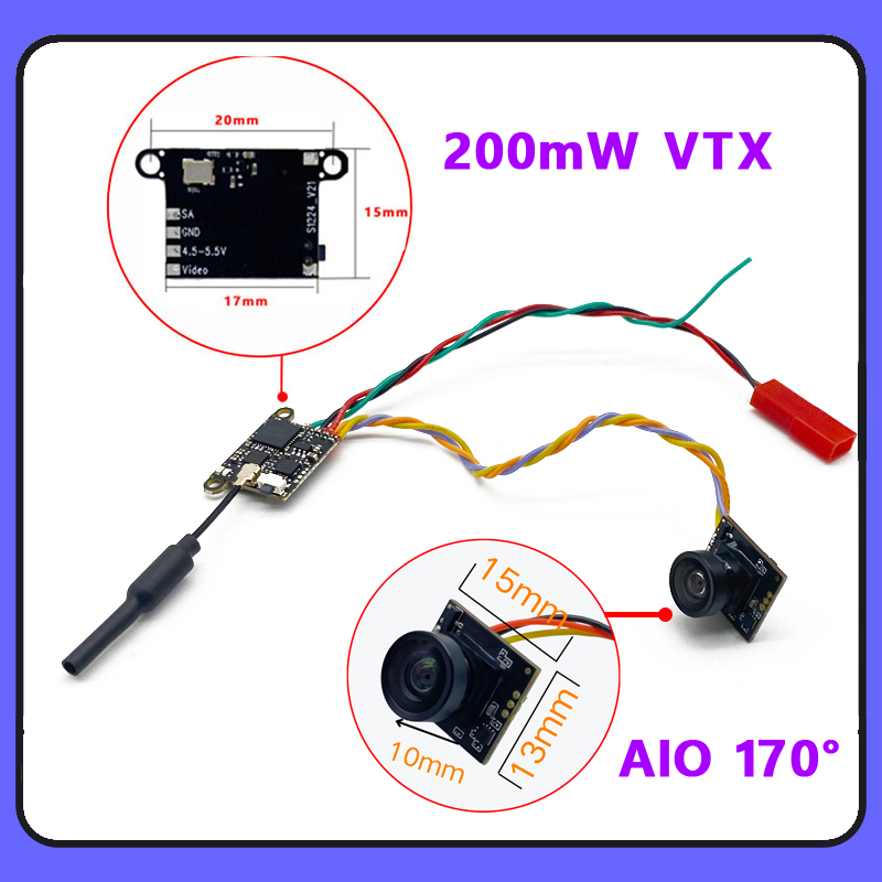 SLONWAKE 5.8G 1200TVL FPV Came - Drone Rc Airplane reseña y precio