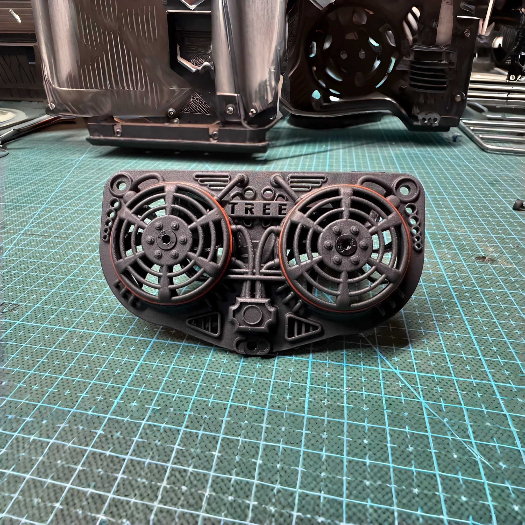 Simulated Hot Fan Radiator Dec - Rc Rock Crawler reseña y precio