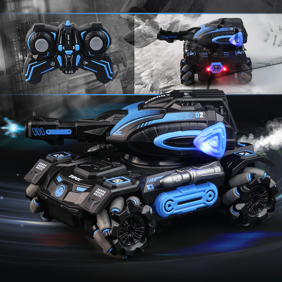 RC spray car 2.4G four-wheel s - Drone Carrera Rc reseña y precio