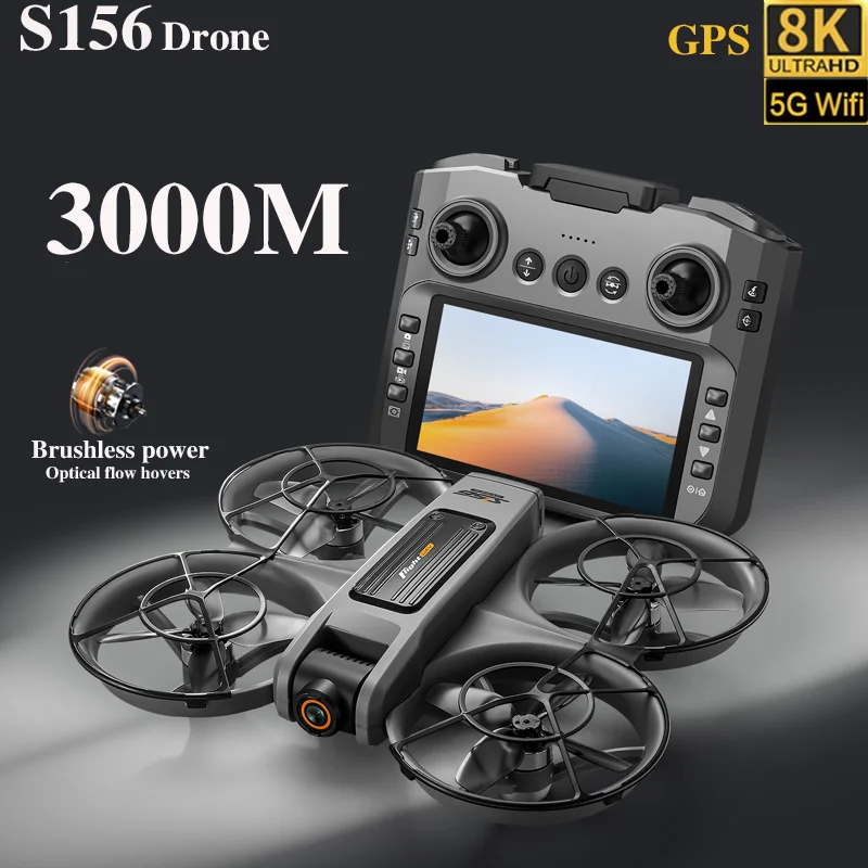 S156 Drone GPS 8K Camera, 5G W - Drone Rc S156 reseña y precio