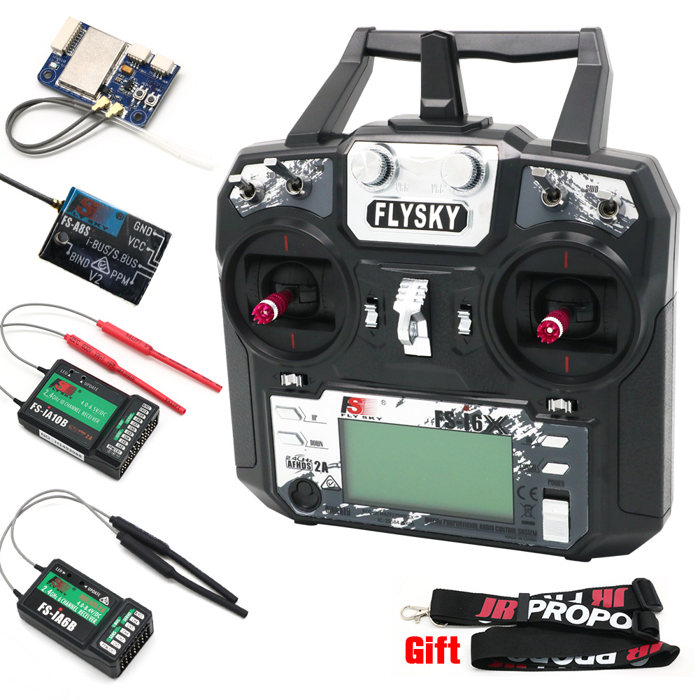 FLYSKY FS-i6X FS i6X 10CH 2.4G - Drone Rc Transmitter And Receiver reseña y precio