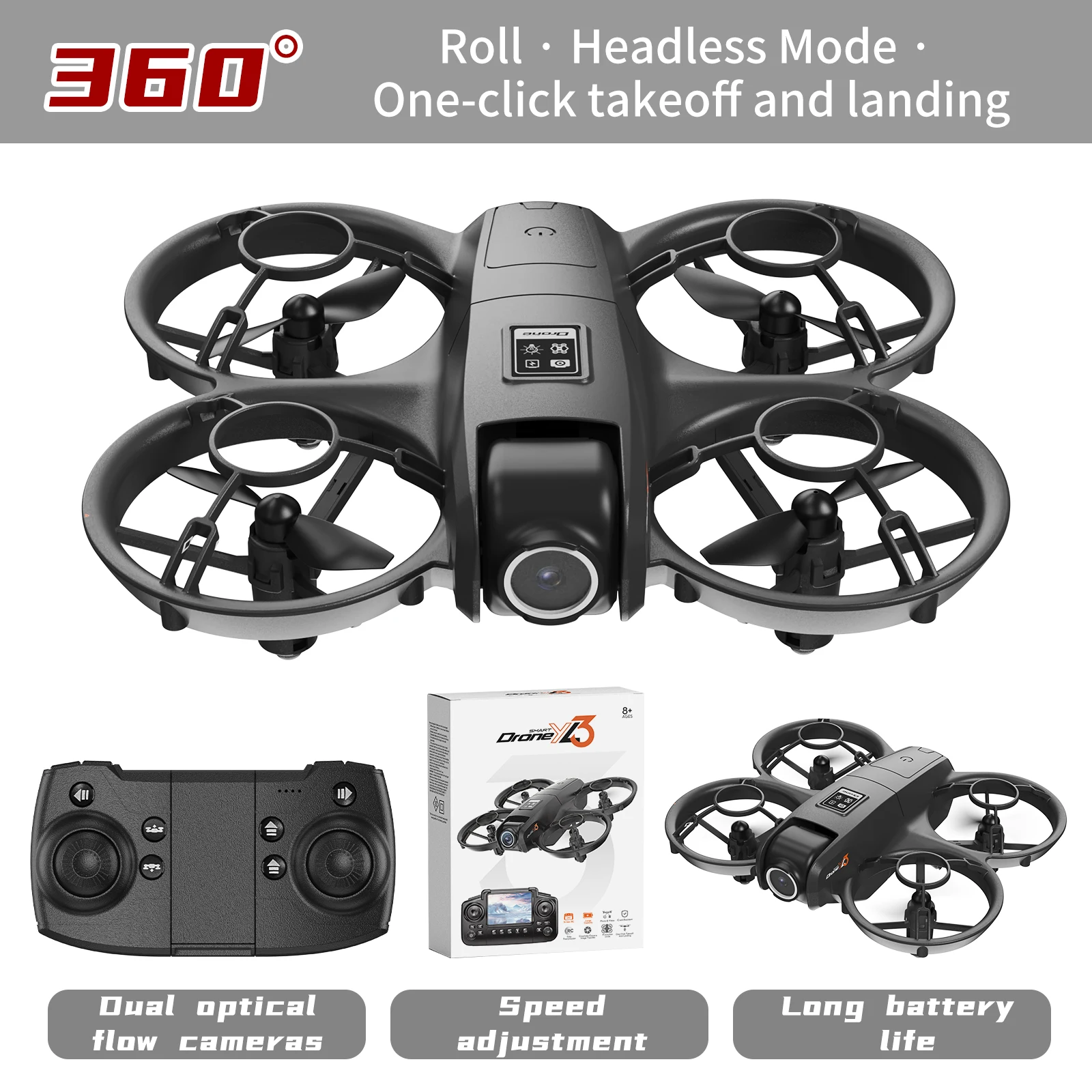 New YL3 RC Drone 8K 1080P Wide - Drone Gps Rc Tt36 reseña y precio