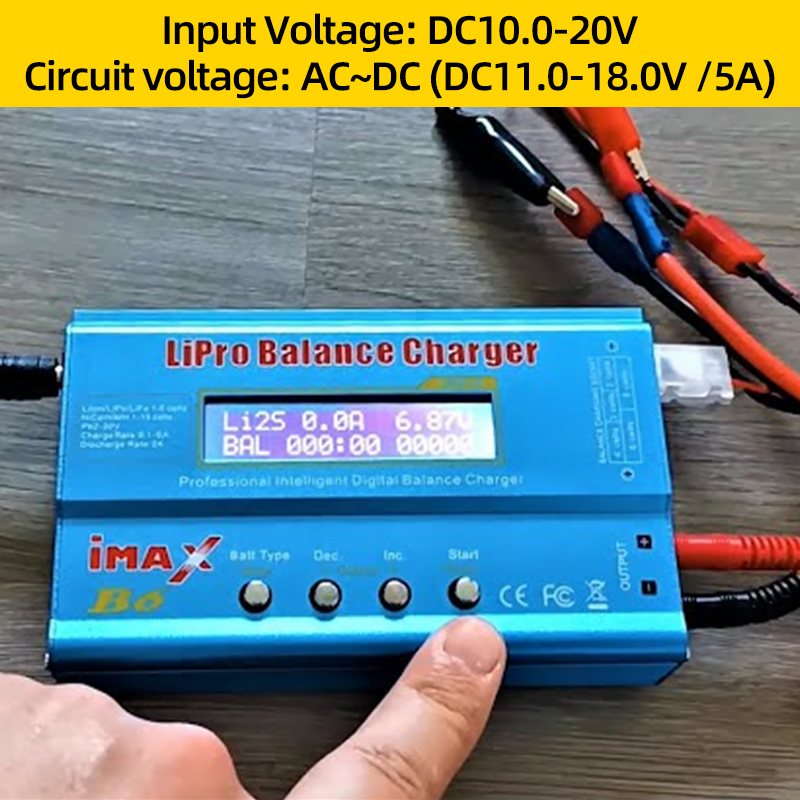 iMAX B6 80W Battery Charger Li - Rc Drift Car Kit reseña y precio