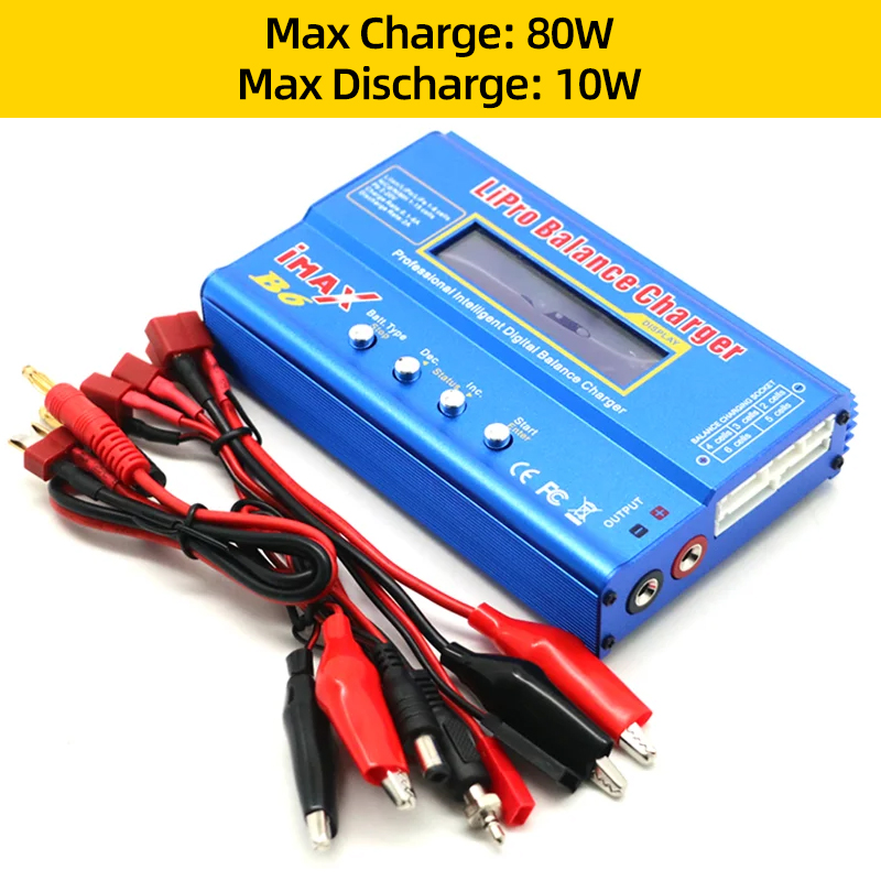 iMAX B6 80W Battery Charger Li - Rc Drift Car Kit reseña y precio