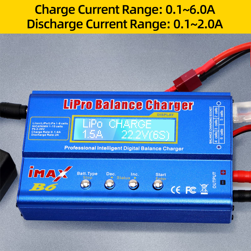 iMAX B6 80W Battery Charger Li - Rc Drift Car Kit reseña y precio