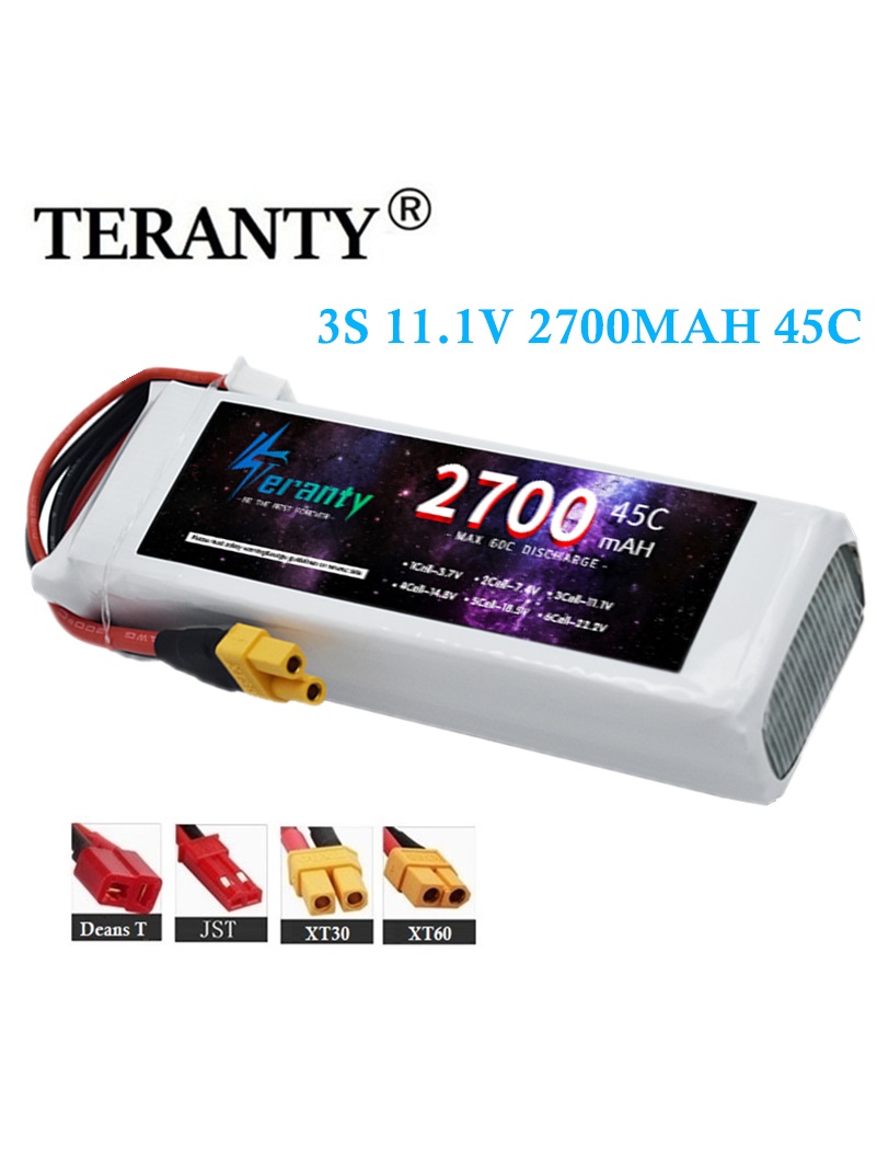 TERANTY 2700 MAH 45C 3S batter - Drone Avion Rc reseña y precio