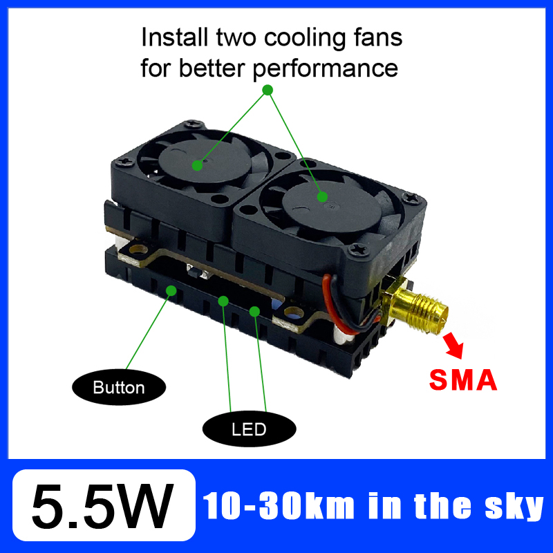 Long Range 5.8GHz 5.5W Video T - Drone Rc Transmitter And Receiver reseña y precio