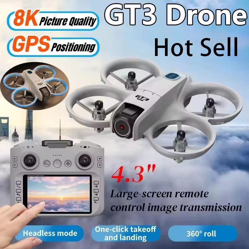 2026 New GT3 Max Drone 8K 5G G - Drone Gt3 Rc reseña y precio