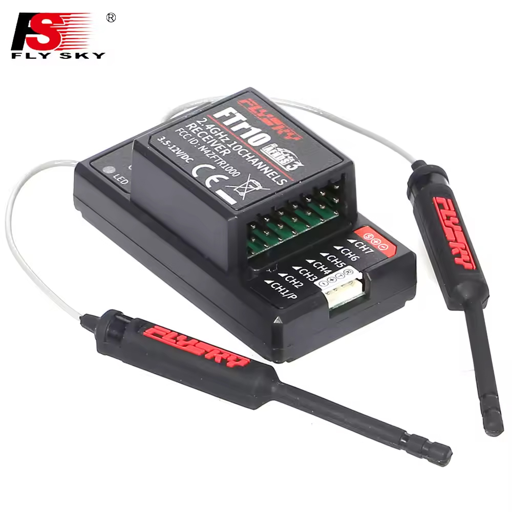 FlySky FTr10  FTr16S 2.4G Two- - Drone Rc Airplane reseña y precio