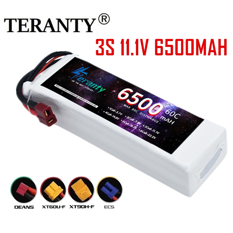 TERANTY  11.1V  6500MAH batter - Drone Avion Rc reseña y precio