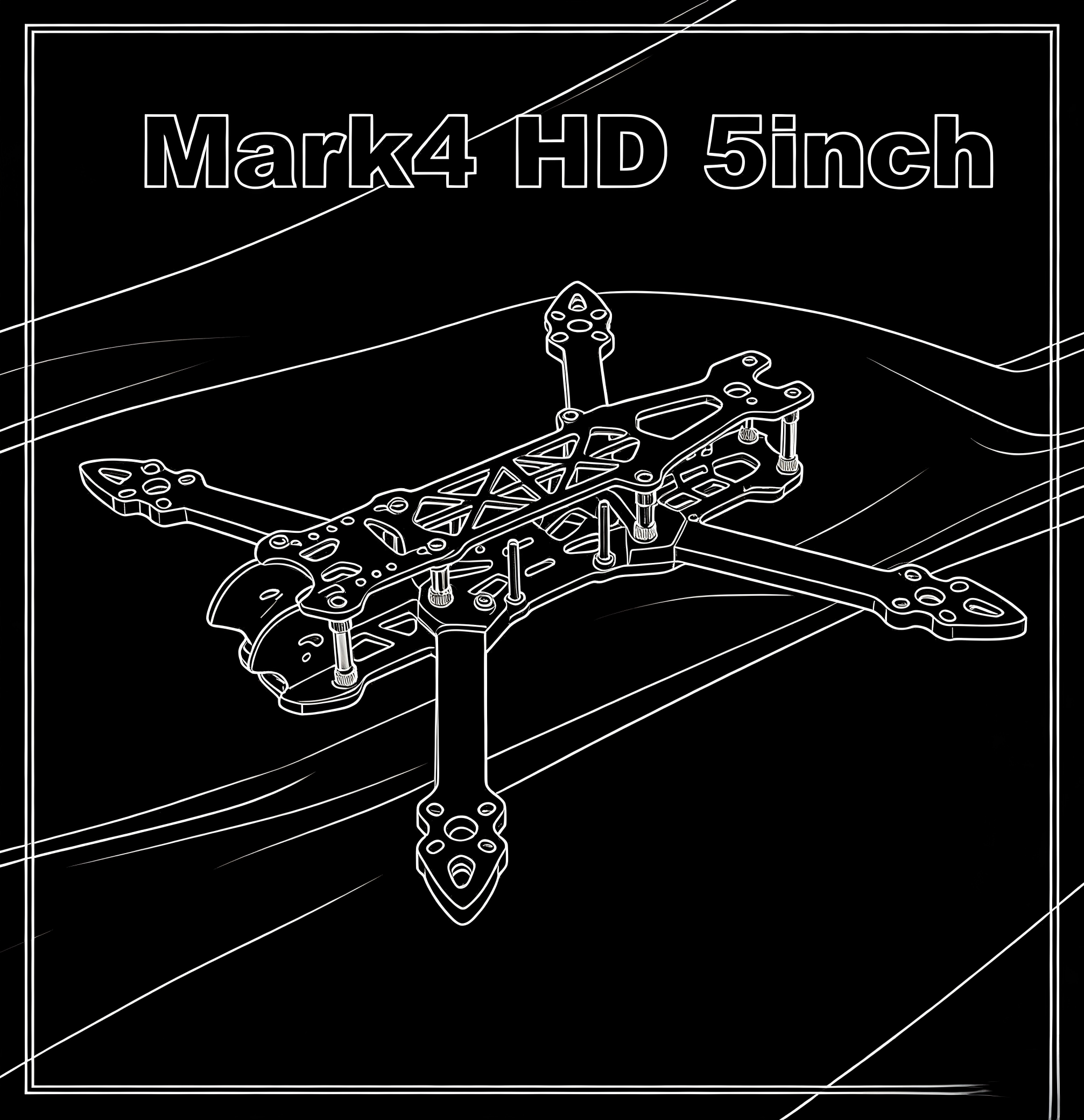 MARK4 V2 Mark 4 V2 5inch 240mm - Carbon Fiber Drone Arm reseña y precio