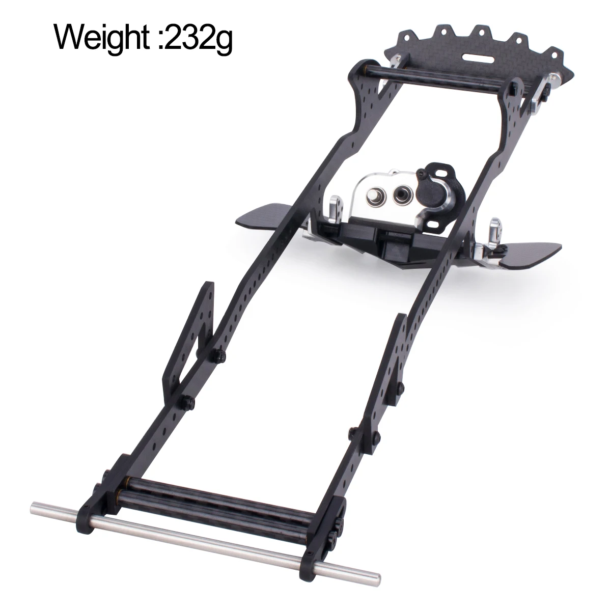 Carbon Fiber LCG Chassis Kit w - Rc Rock Crawler reseña y precio