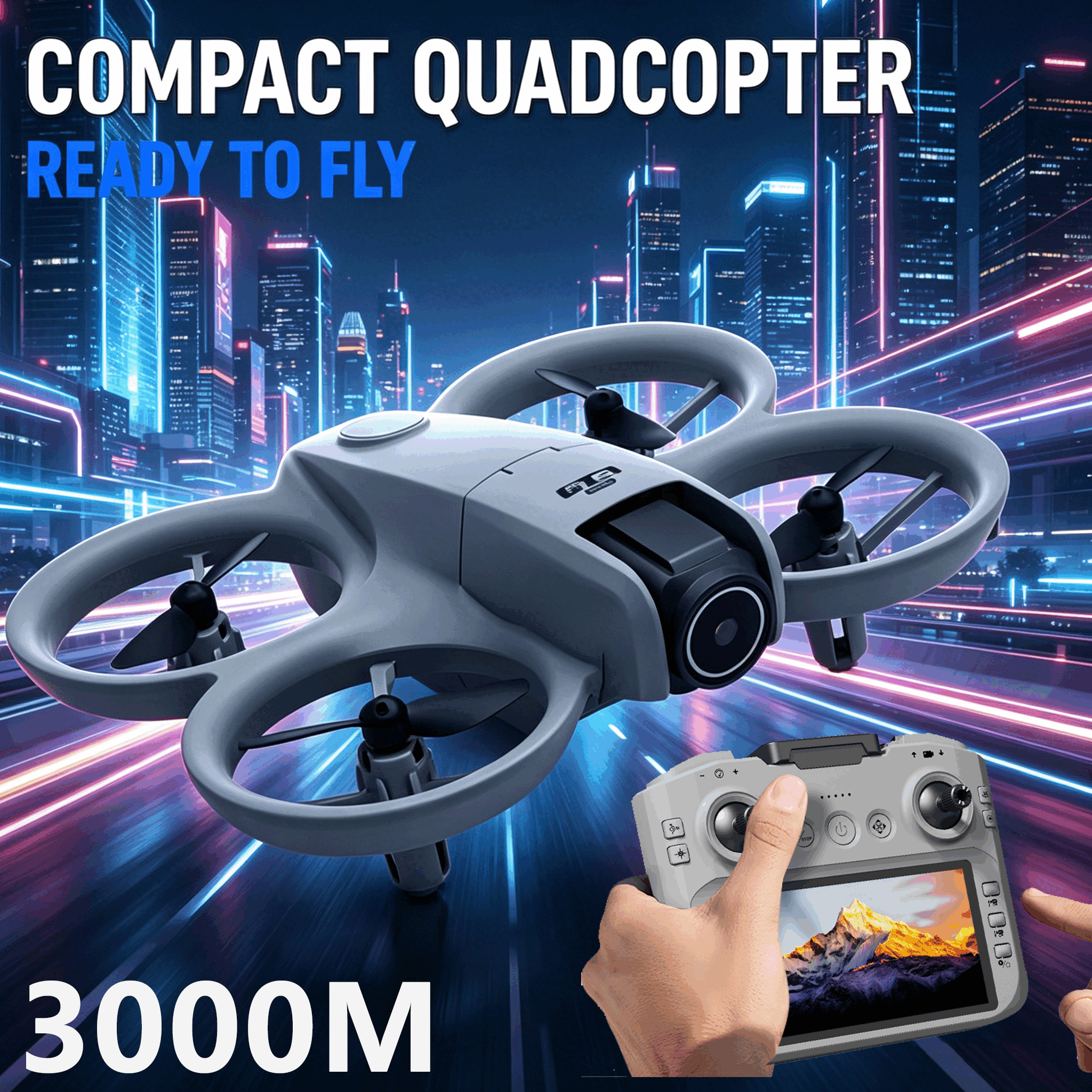 GT3 Mini Drone with 4K 8K HD C - Drone Rc S156 reseña y precio